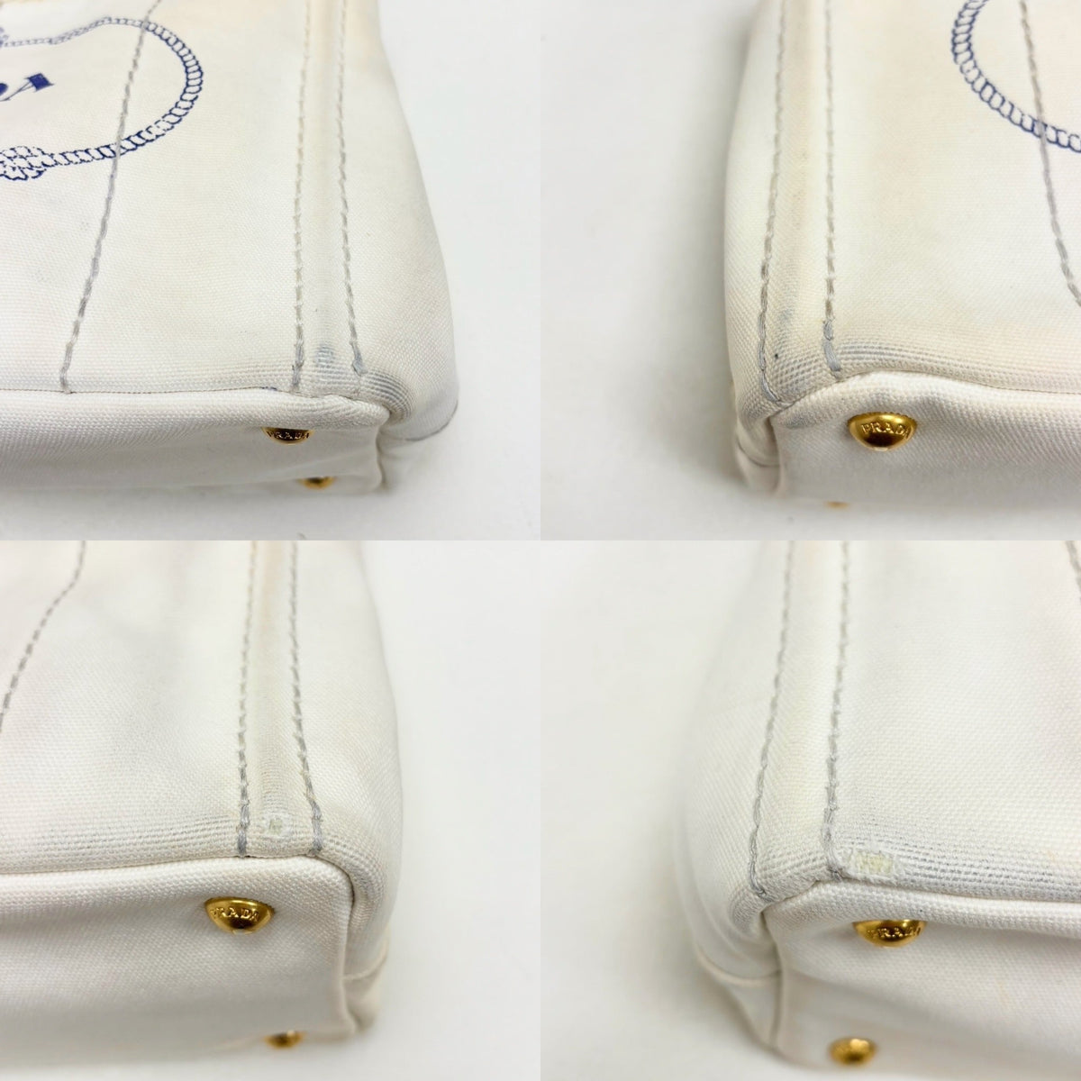 PRADA Sac Canapa denim