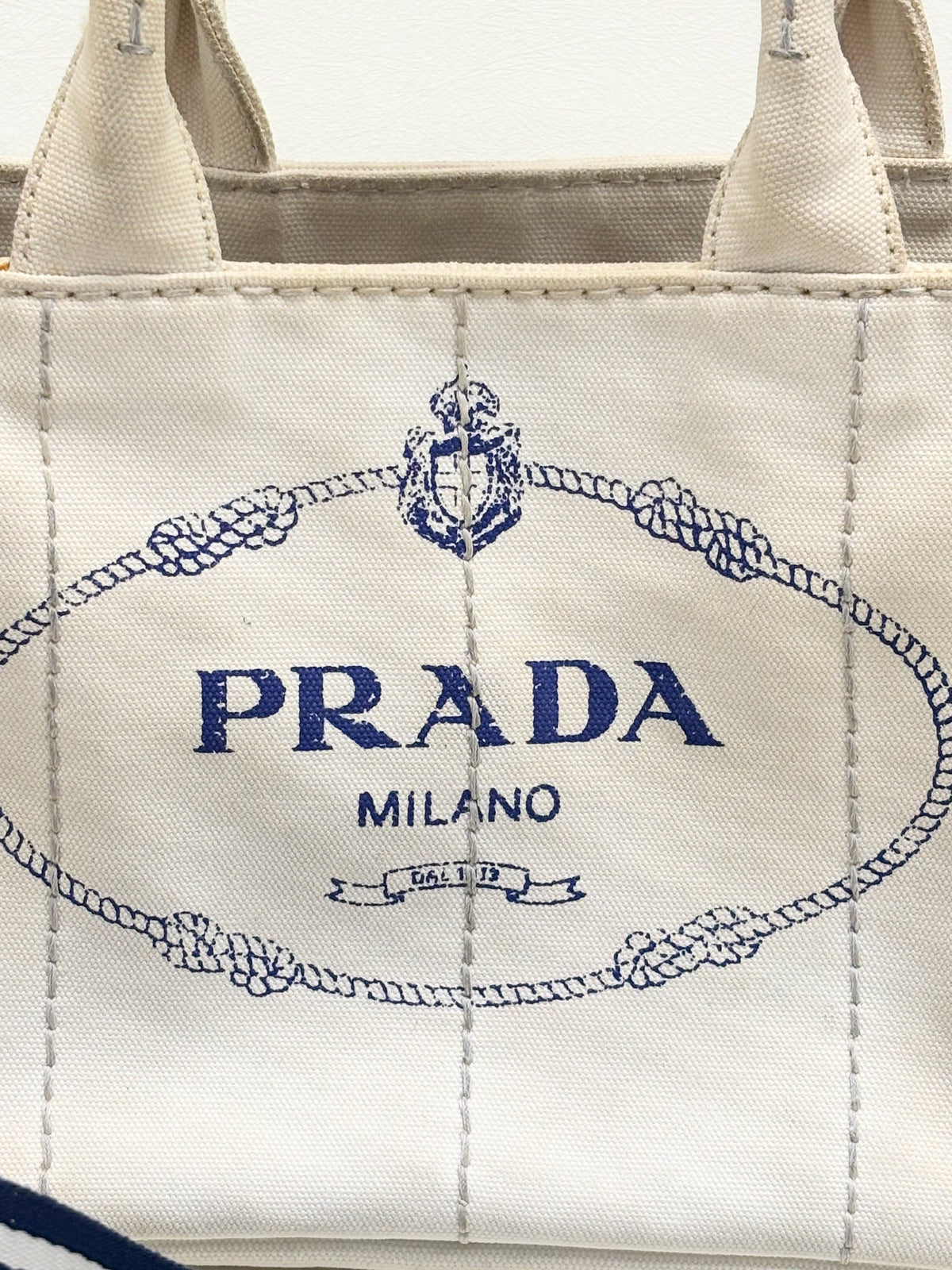 PRADA Sac Canapa denim