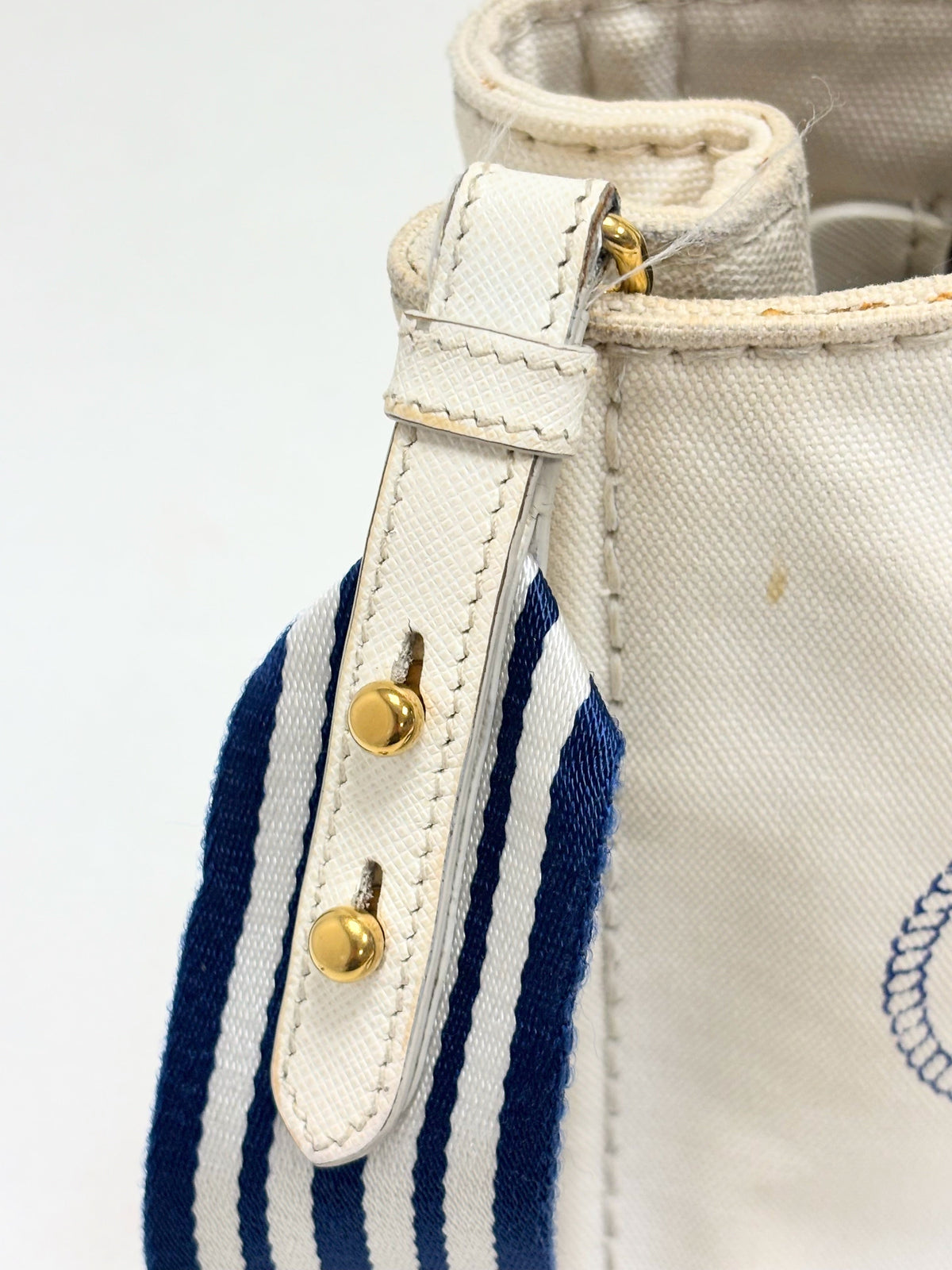 PRADA Sac Canapa denim