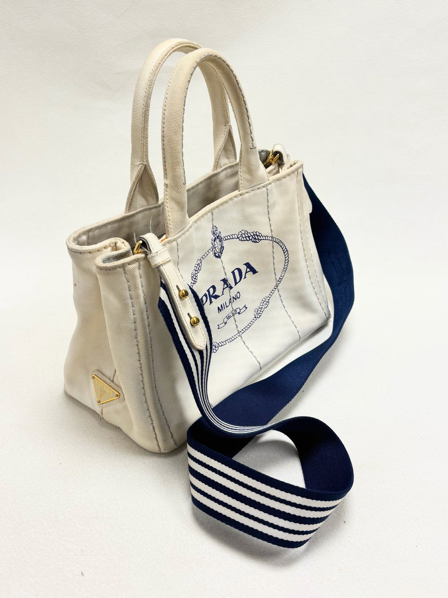 PRADA Sac Canapa denim