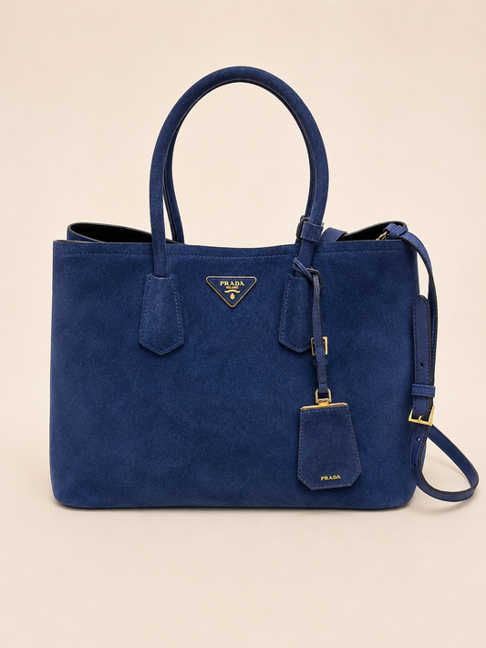 PRADA Sac Cabas Veau Velours