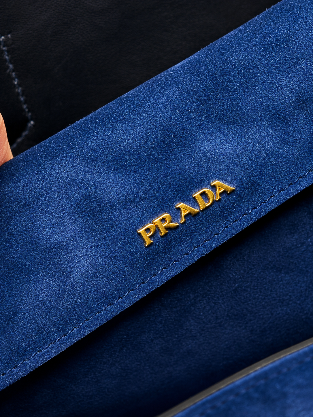 PRADA Sac Cabas Veau Velours
