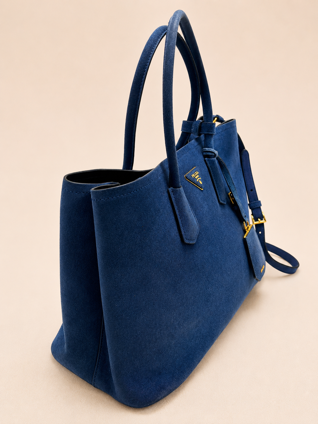 PRADA Sac Cabas Veau Velours