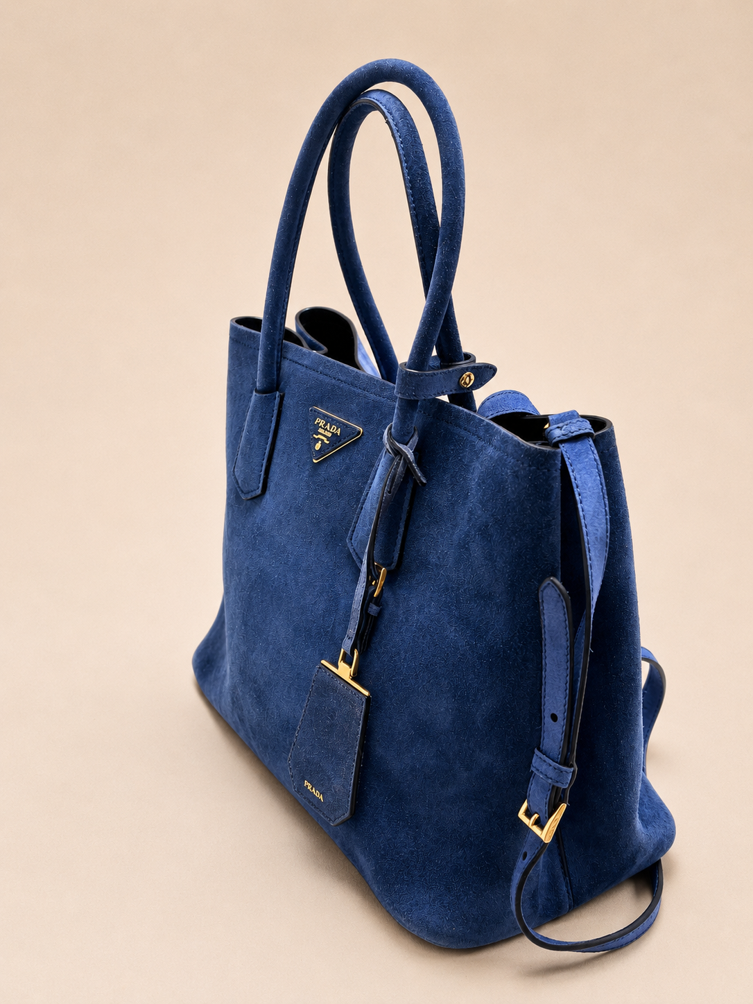 PRADA Sac Cabas Veau Velours