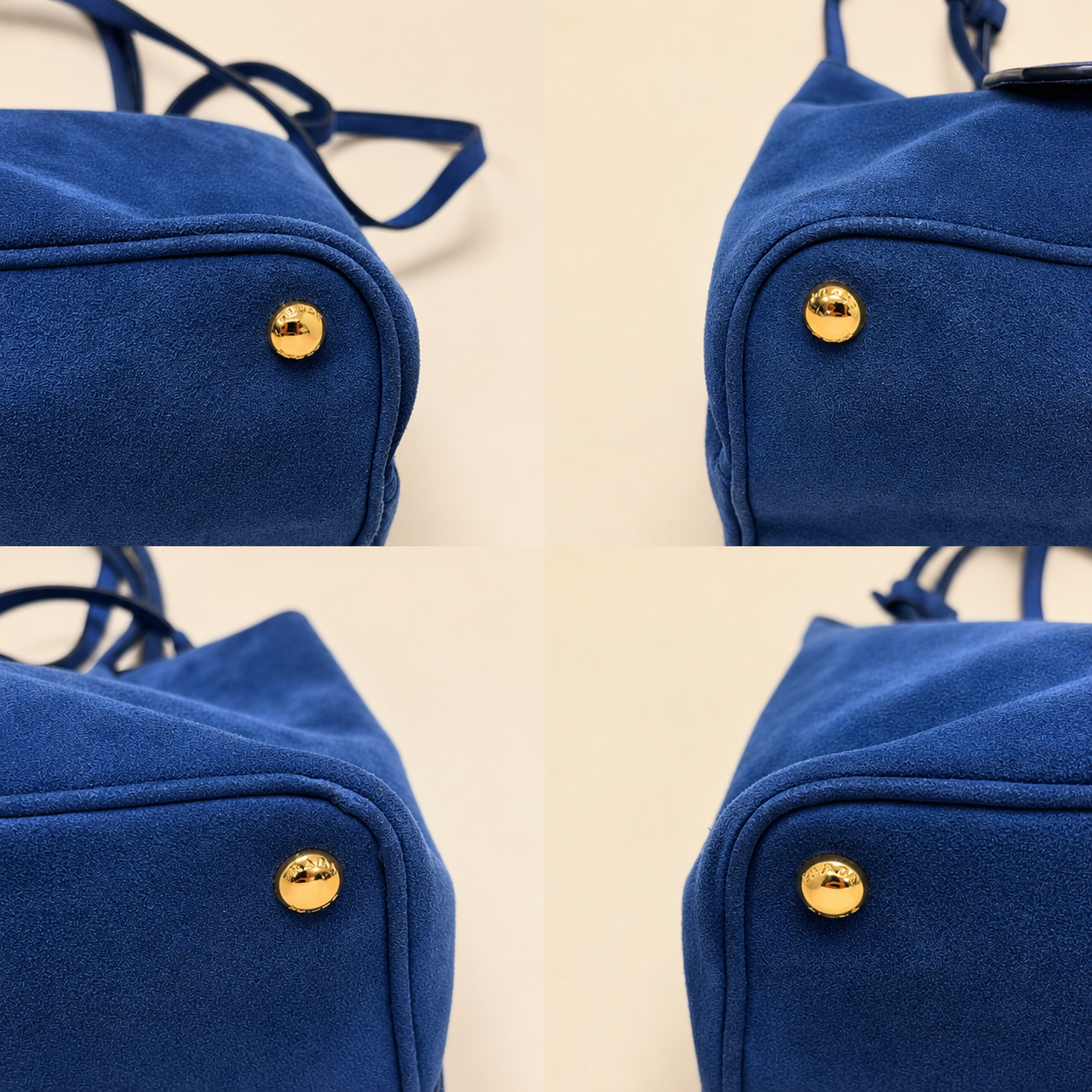 PRADA Sac Cabas Veau Velours