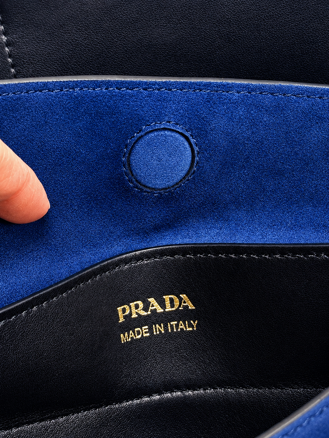 PRADA Sac Cabas Veau Velours