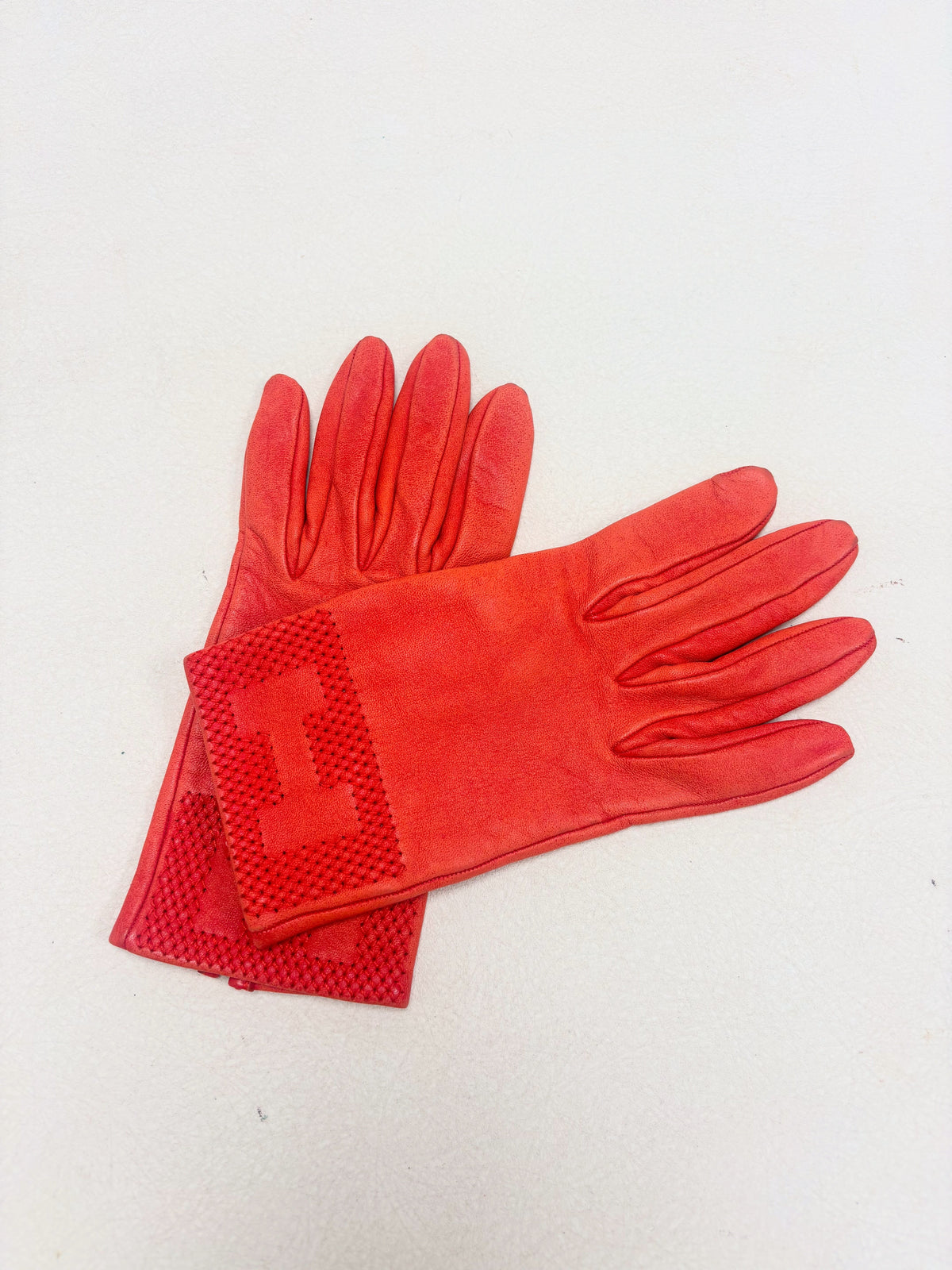 HERMÈS Gants en cuir