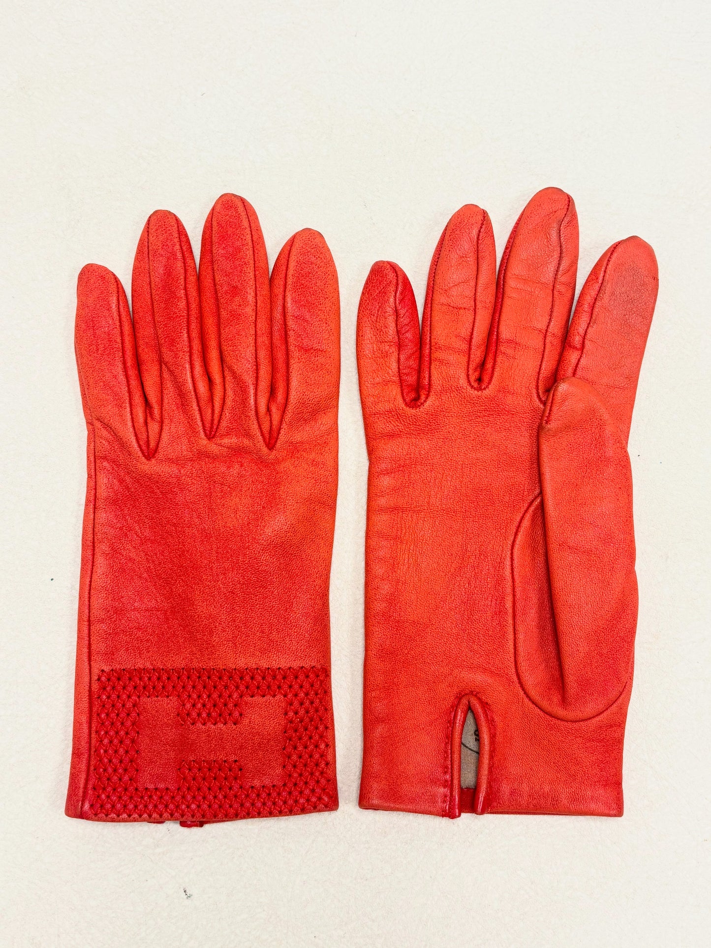 HERMÈS Gants en cuir