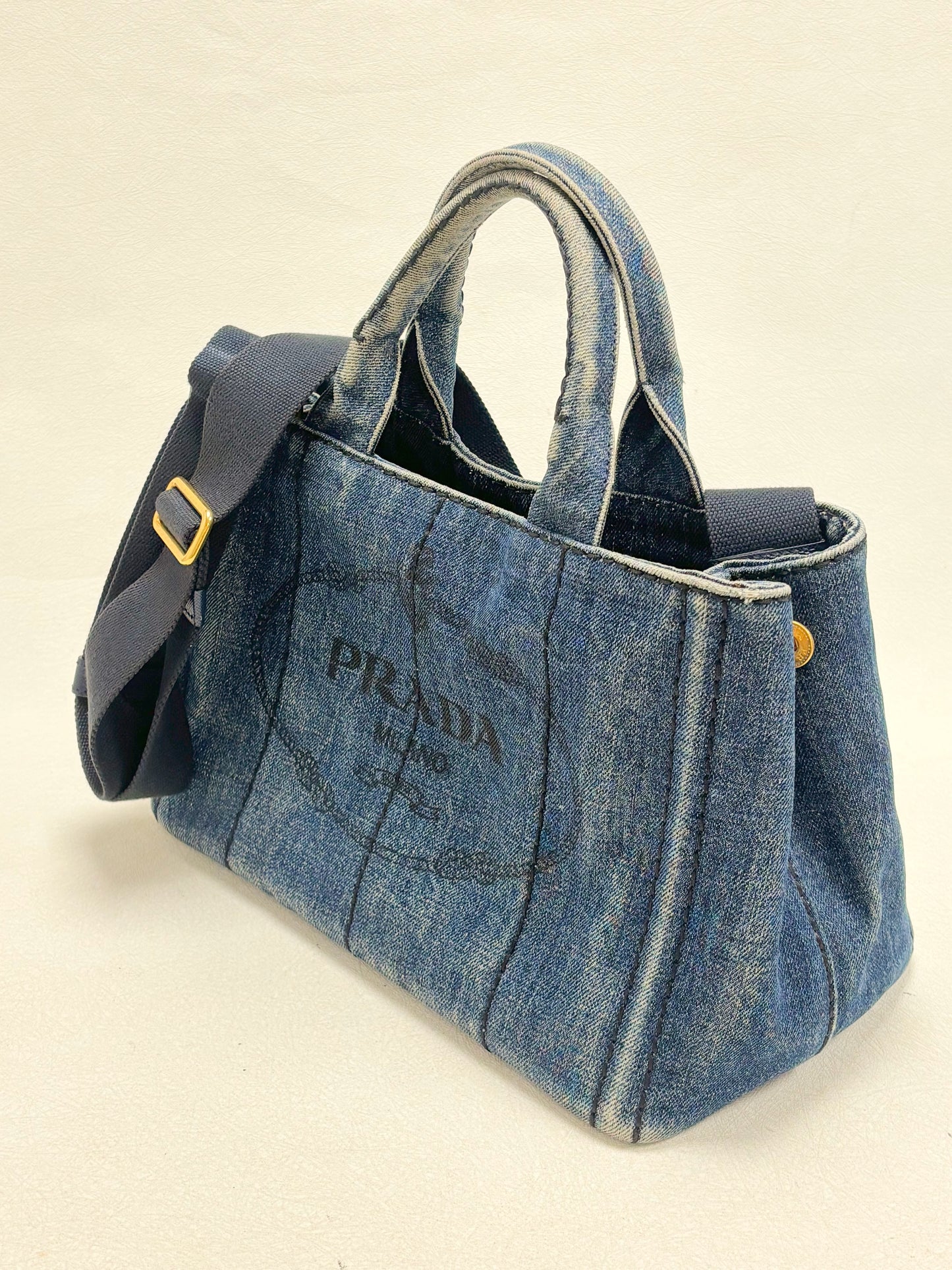 PRADA Sac cabas denim