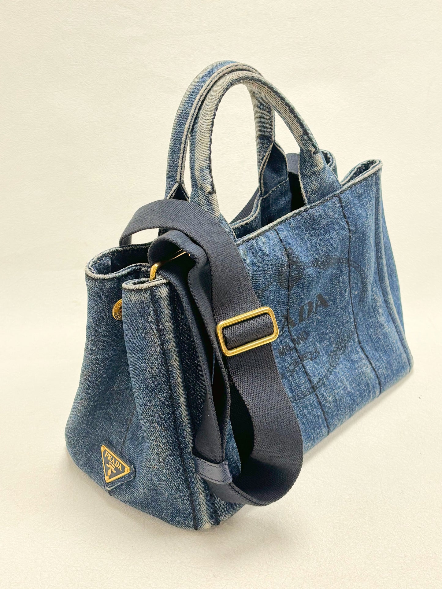 PRADA Sac cabas denim