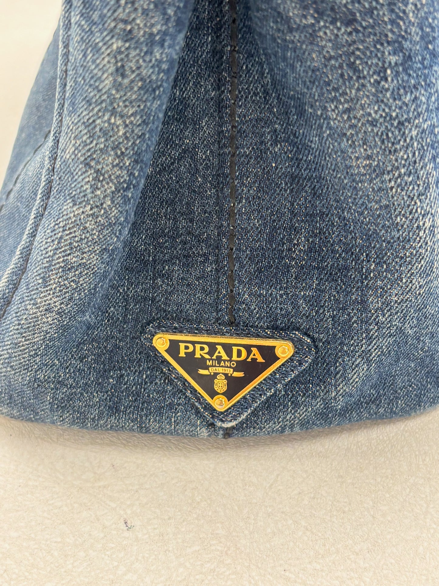 PRADA Sac cabas denim