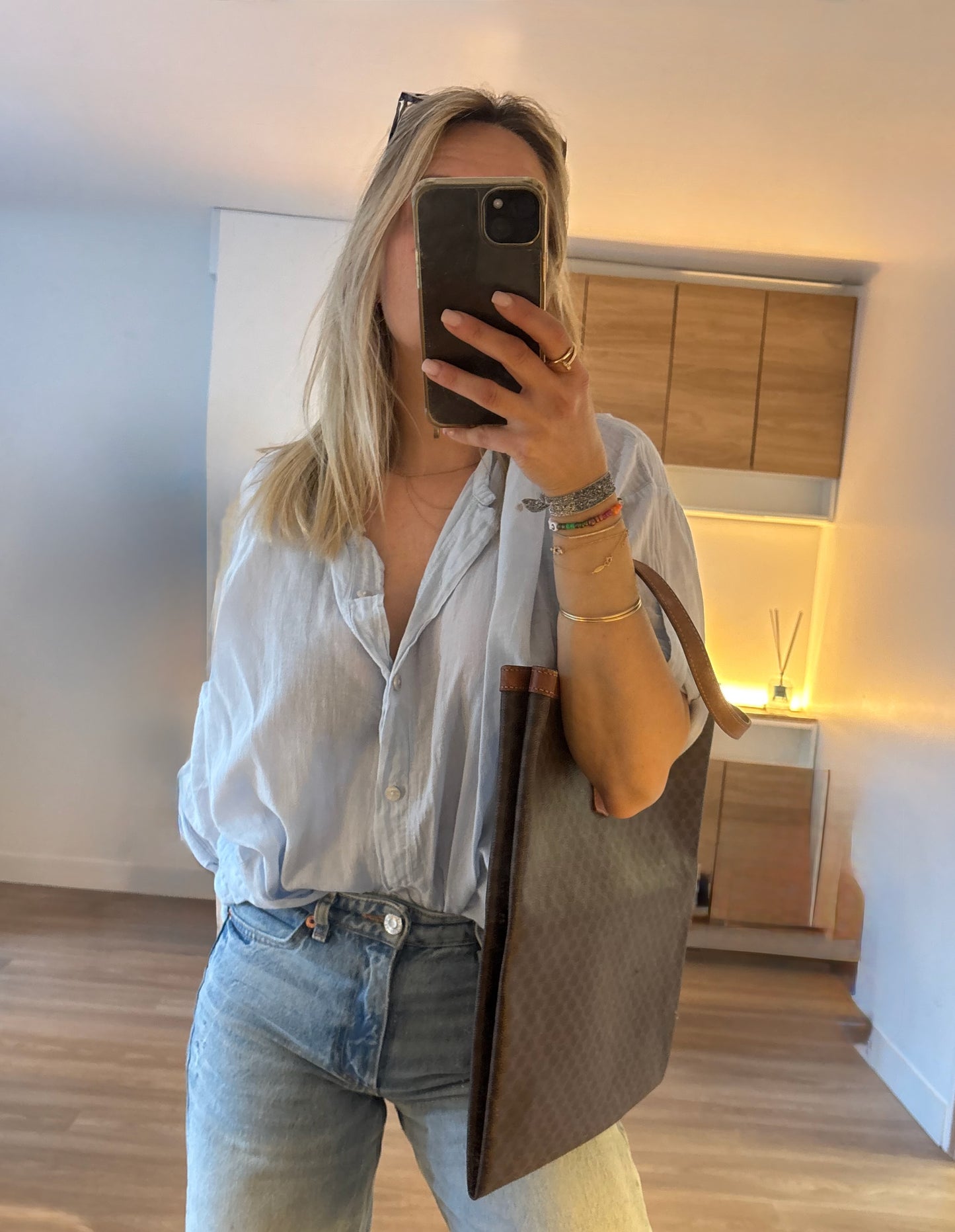 CELINE Sac Flat Shopper