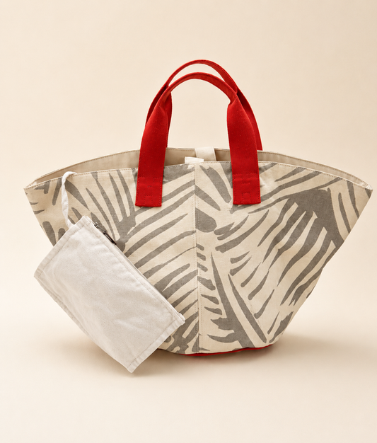 HERMES Panier de plage