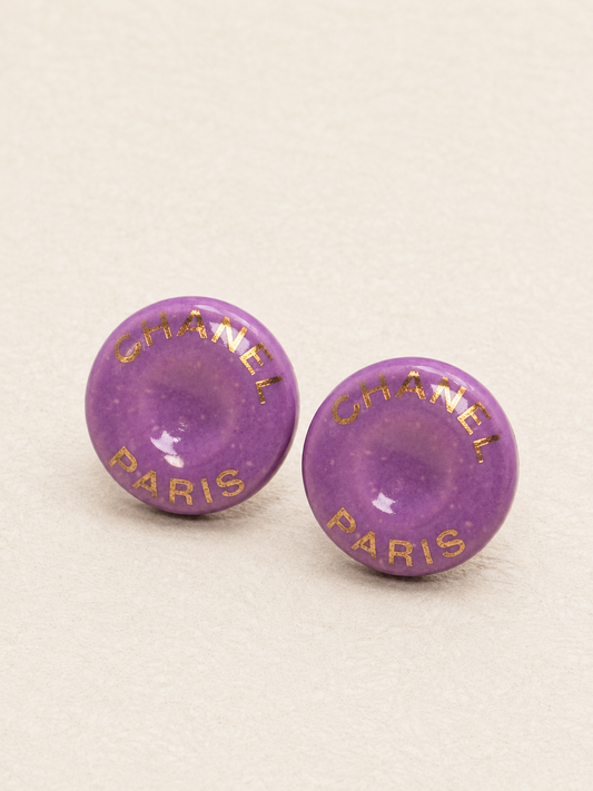 CHANEL Boucles d'oreilles 1997