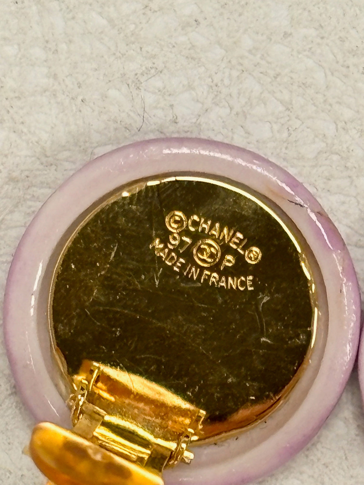 CHANEL Boucles d'oreilles 1997