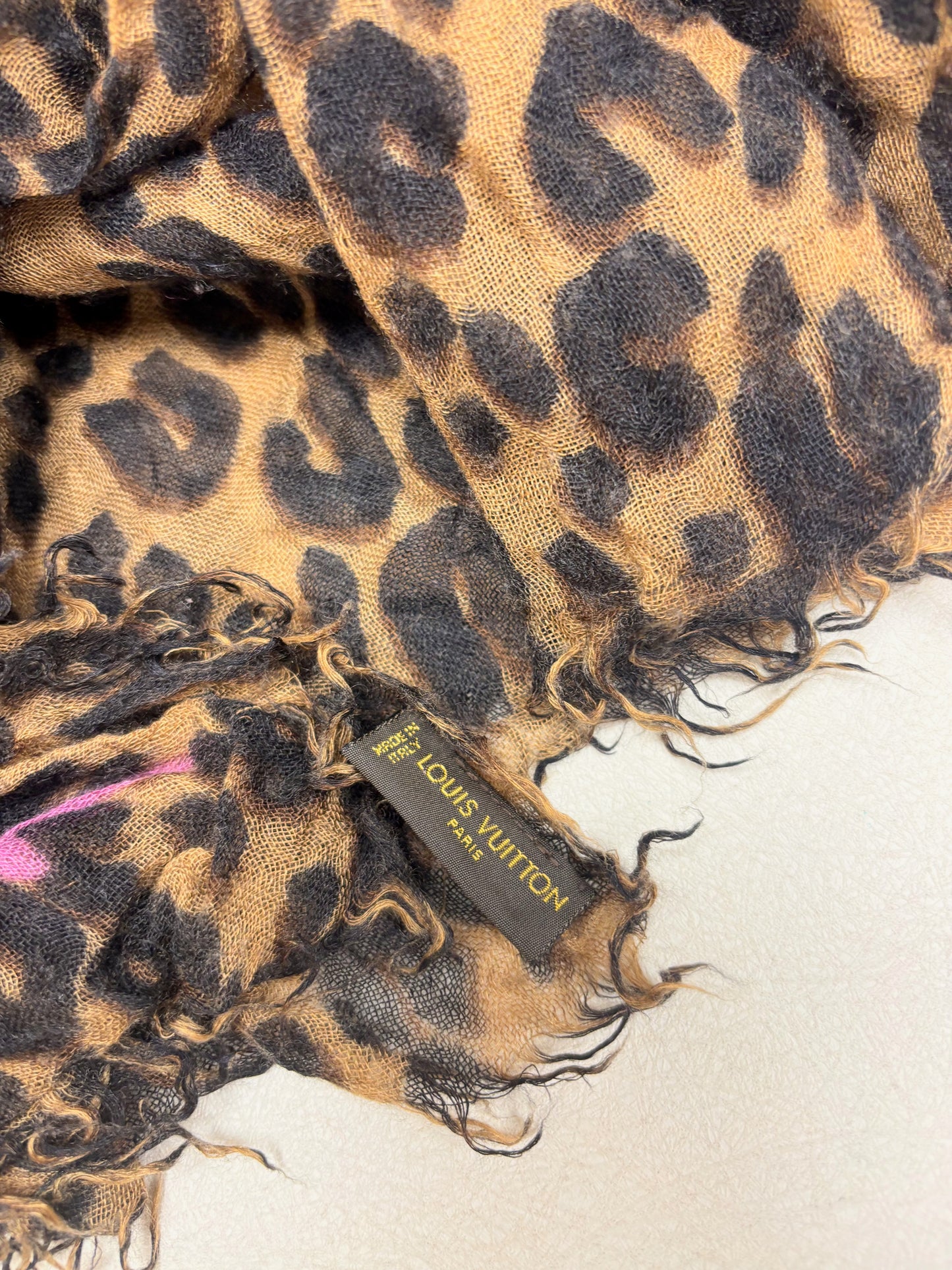 LOUIS VUITTON x Stephen Sprouse Foulard