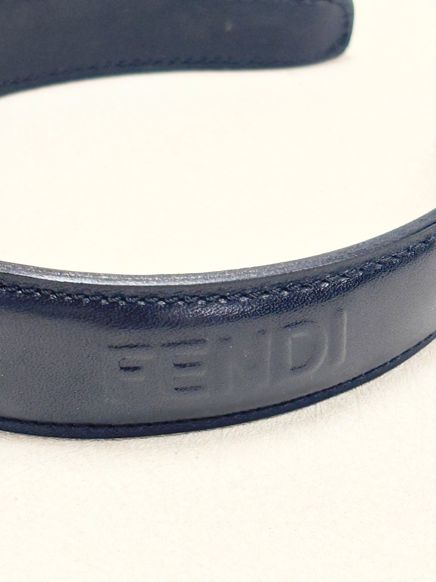 FENDI Serre-tête cuir