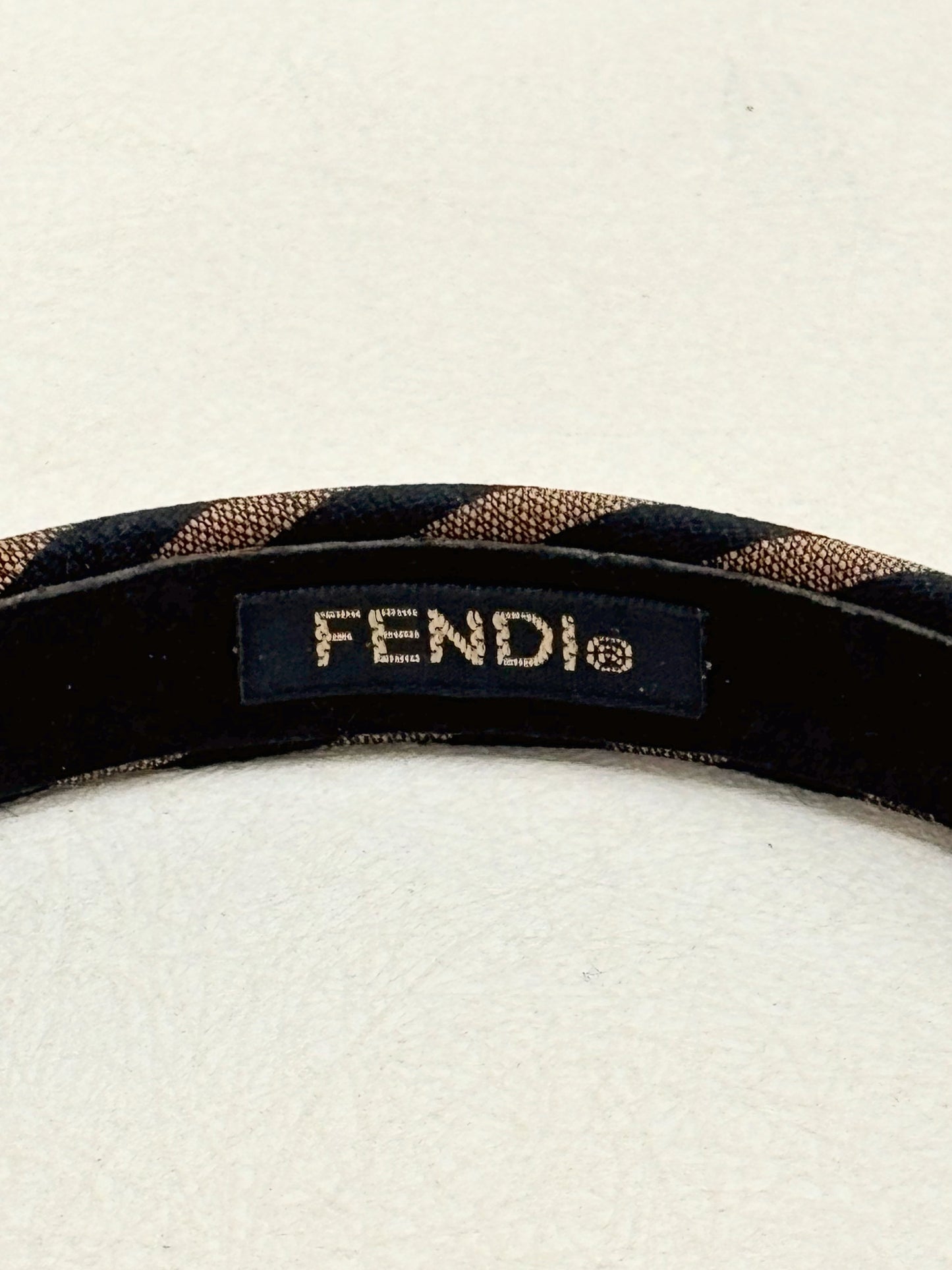 FENDI Serre-tête Zucca
