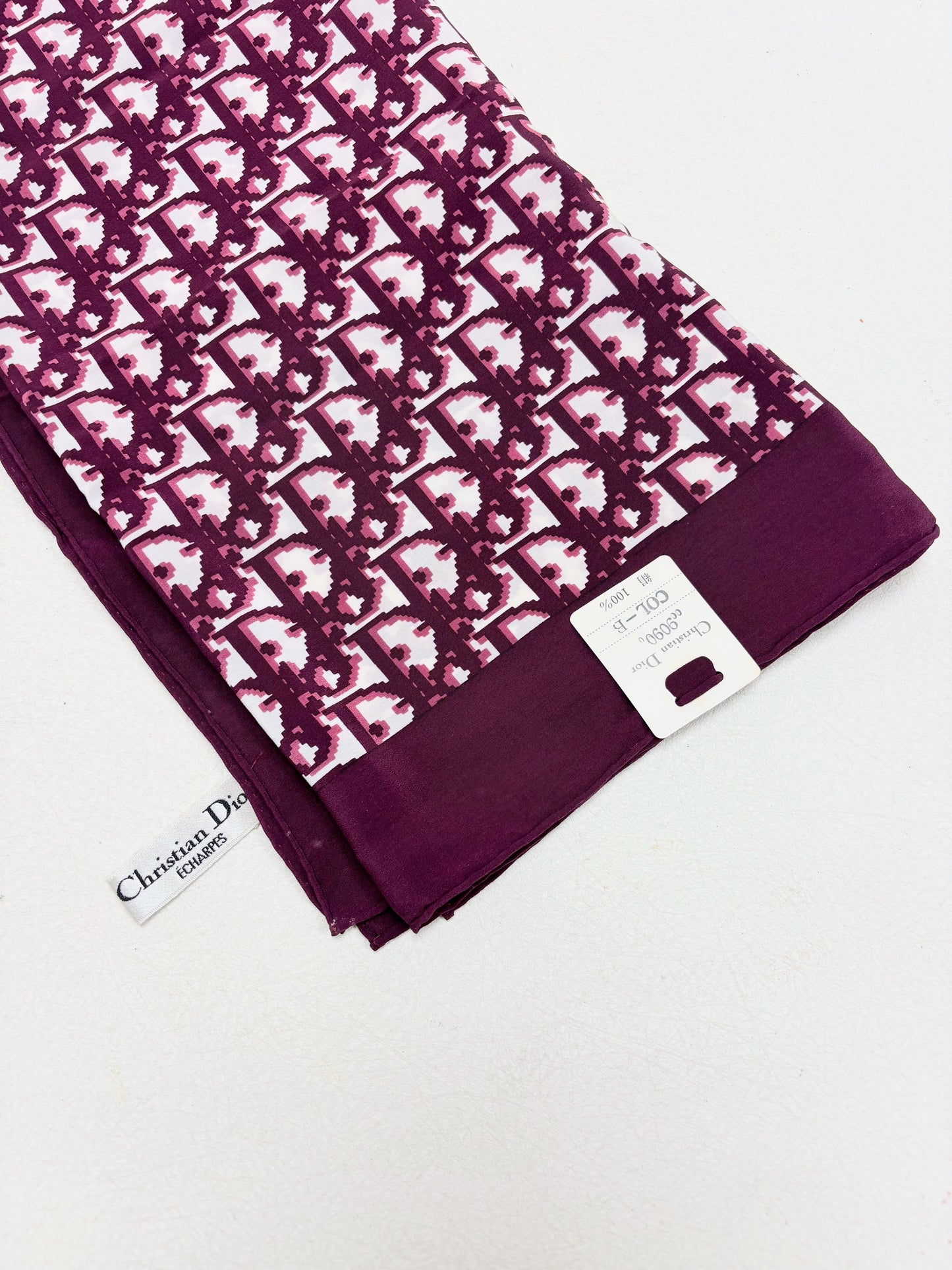 DIOR Carré Oblique en soie