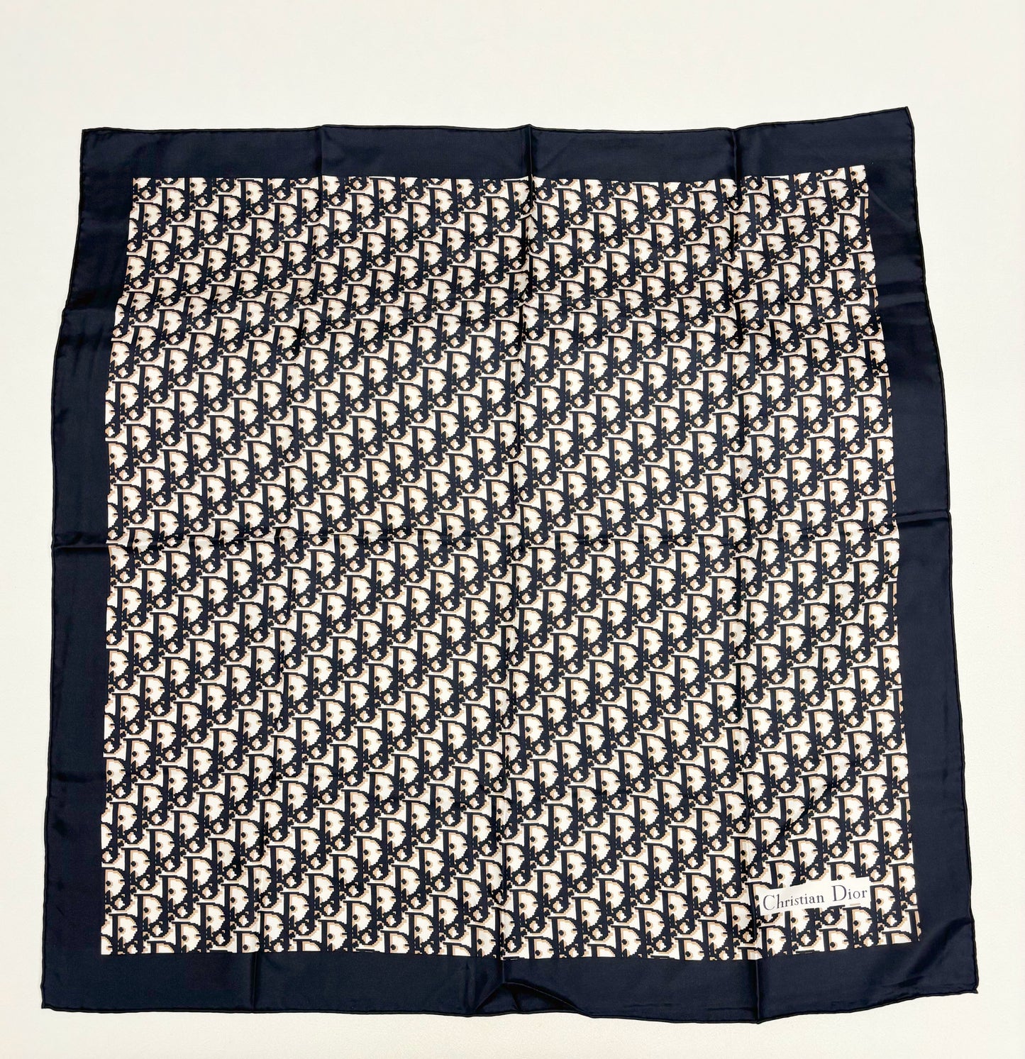 DIOR Carré.Oblique en soie