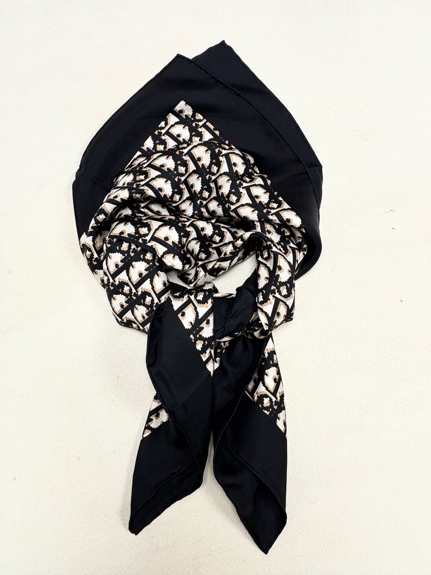 DIOR Carré.Oblique en soie