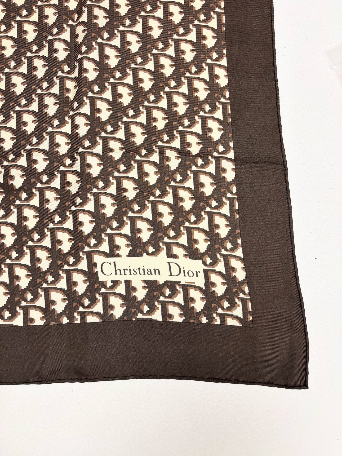 DIOR Carré Oblique en soie