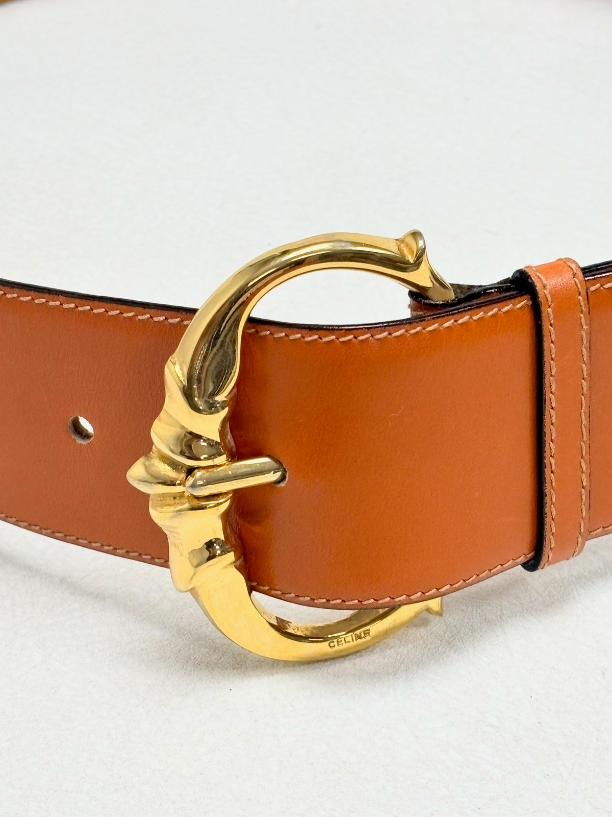 CÉLINE Ceinture en cuir