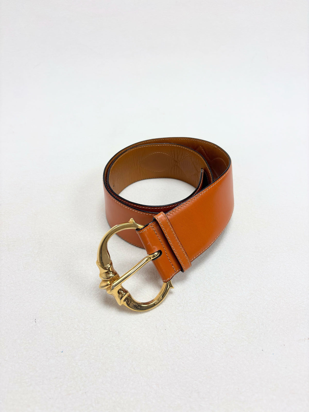 CÉLINE Ceinture en cuir
