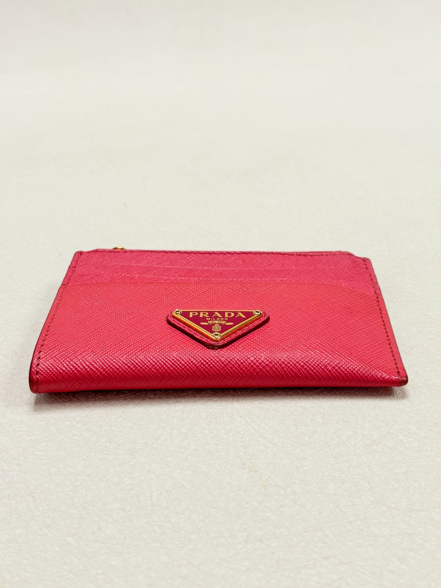 PRADA Porte-Cartes en cuir Saffiano