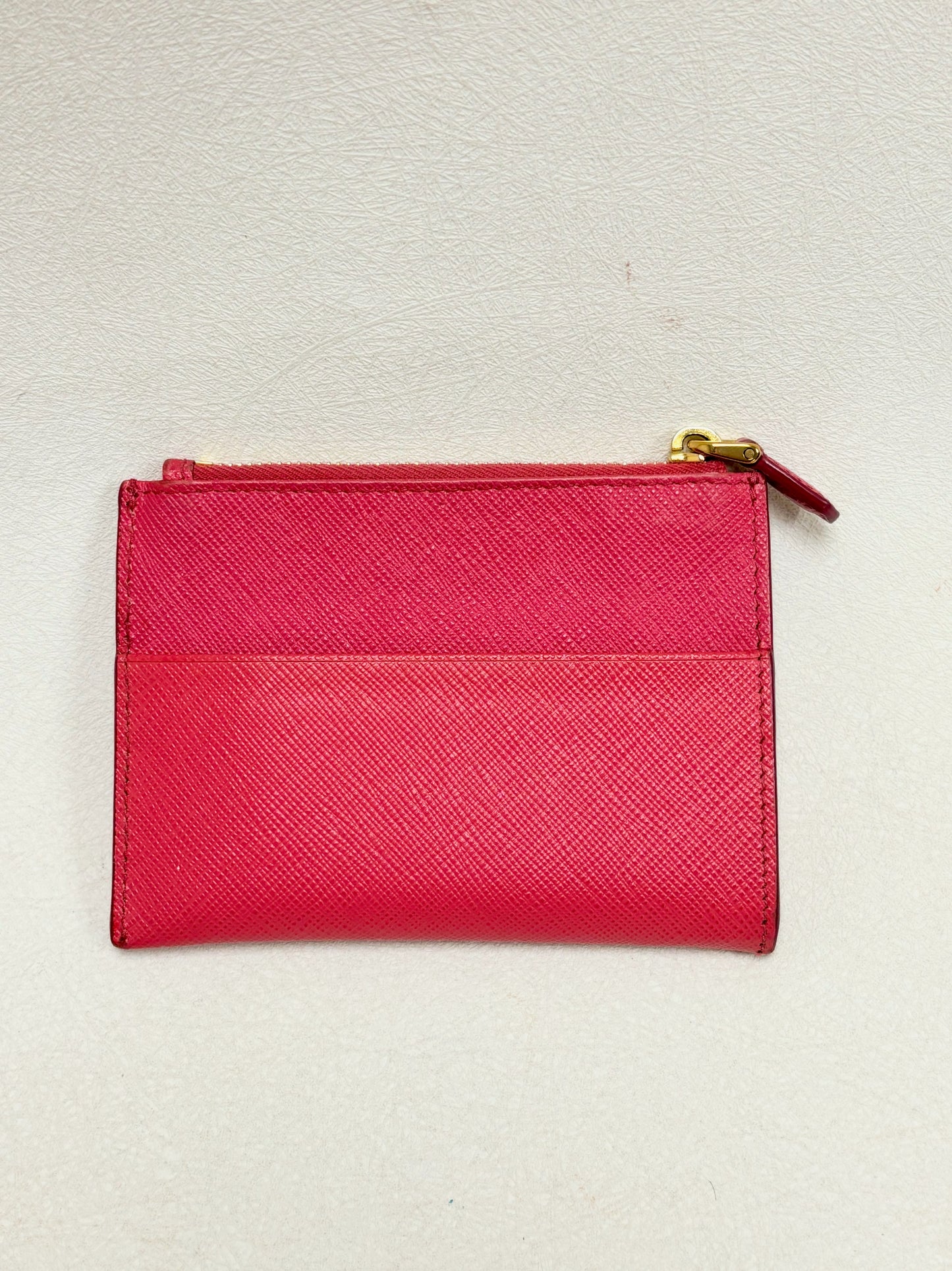 PRADA Porte-Cartes en cuir Saffiano