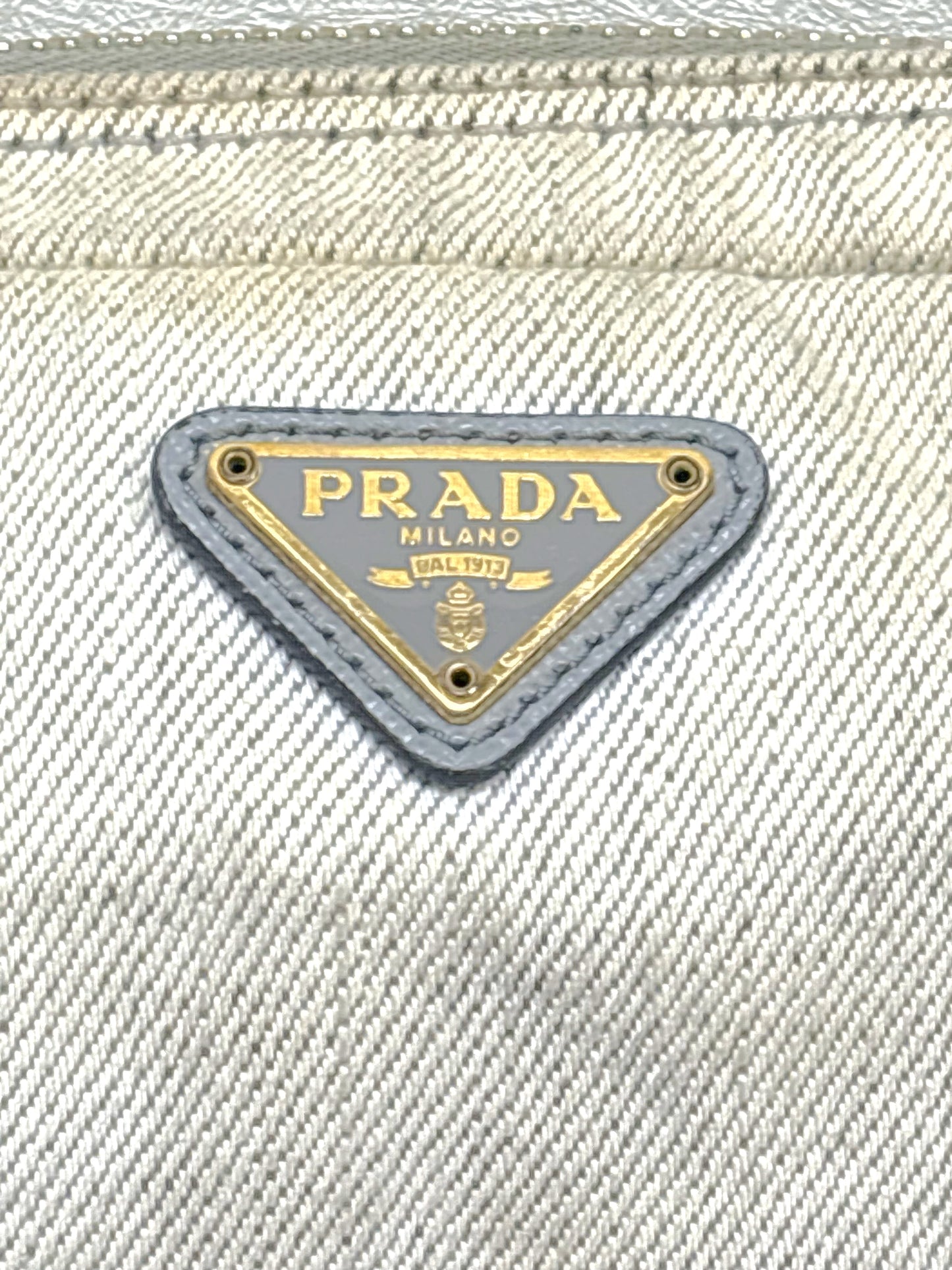 PRADA Pochette en Denim