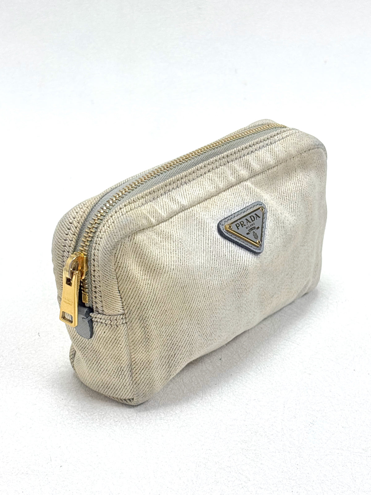 PRADA Pochette en Denim
