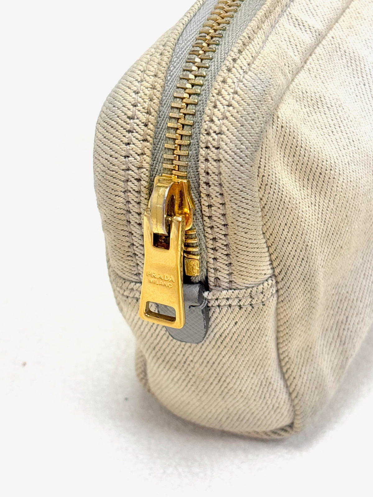 PRADA Pochette en Denim