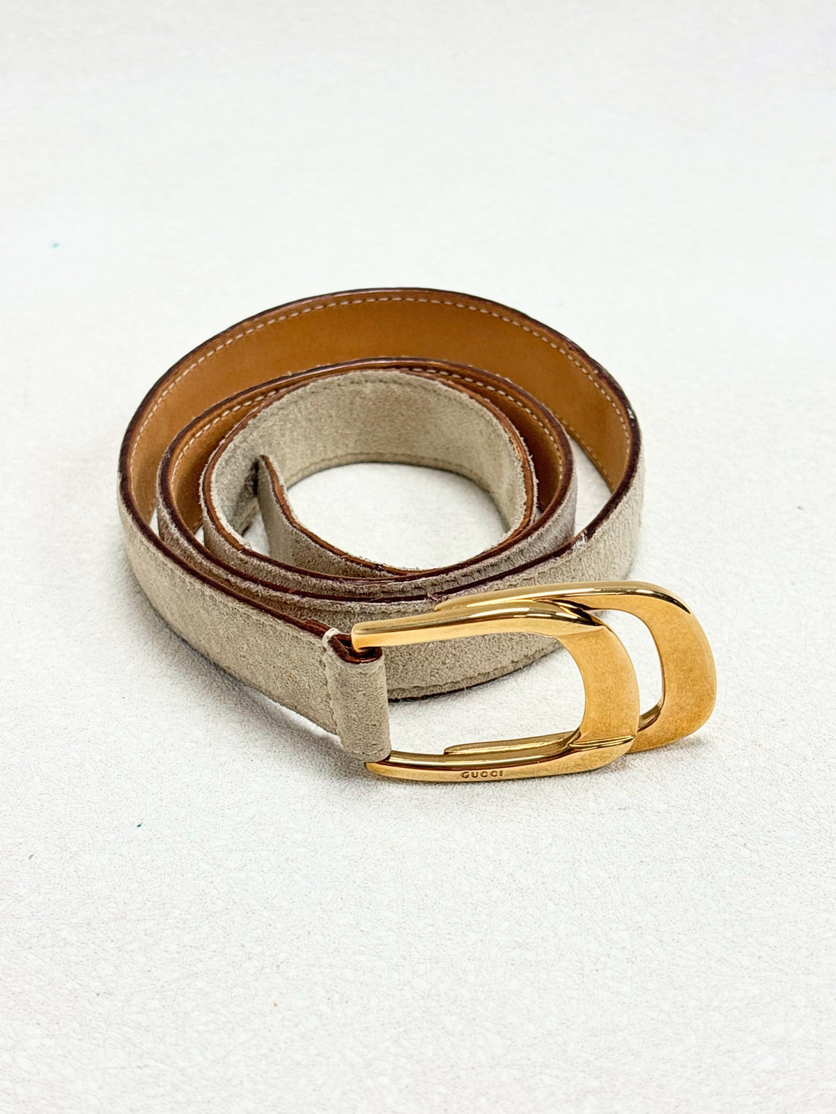GUCCI Ceinture Veau velours