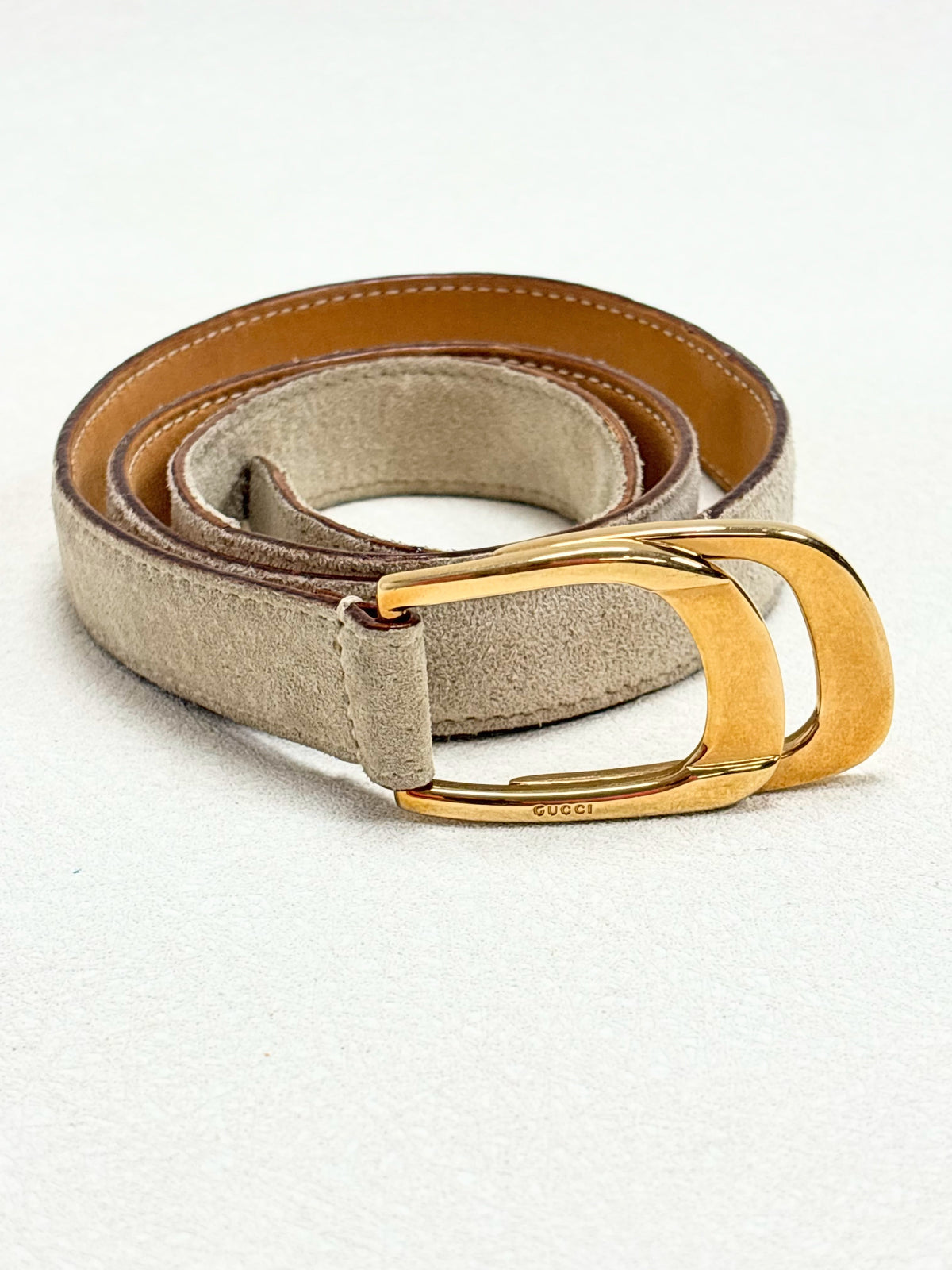 GUCCI Ceinture Veau velours