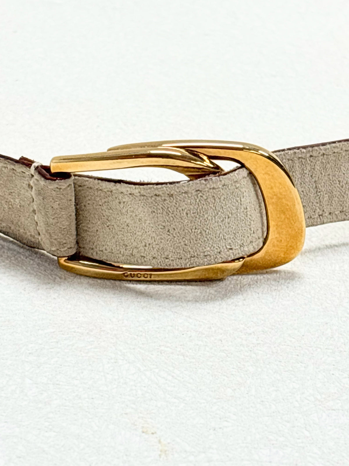 GUCCI Ceinture Veau velours