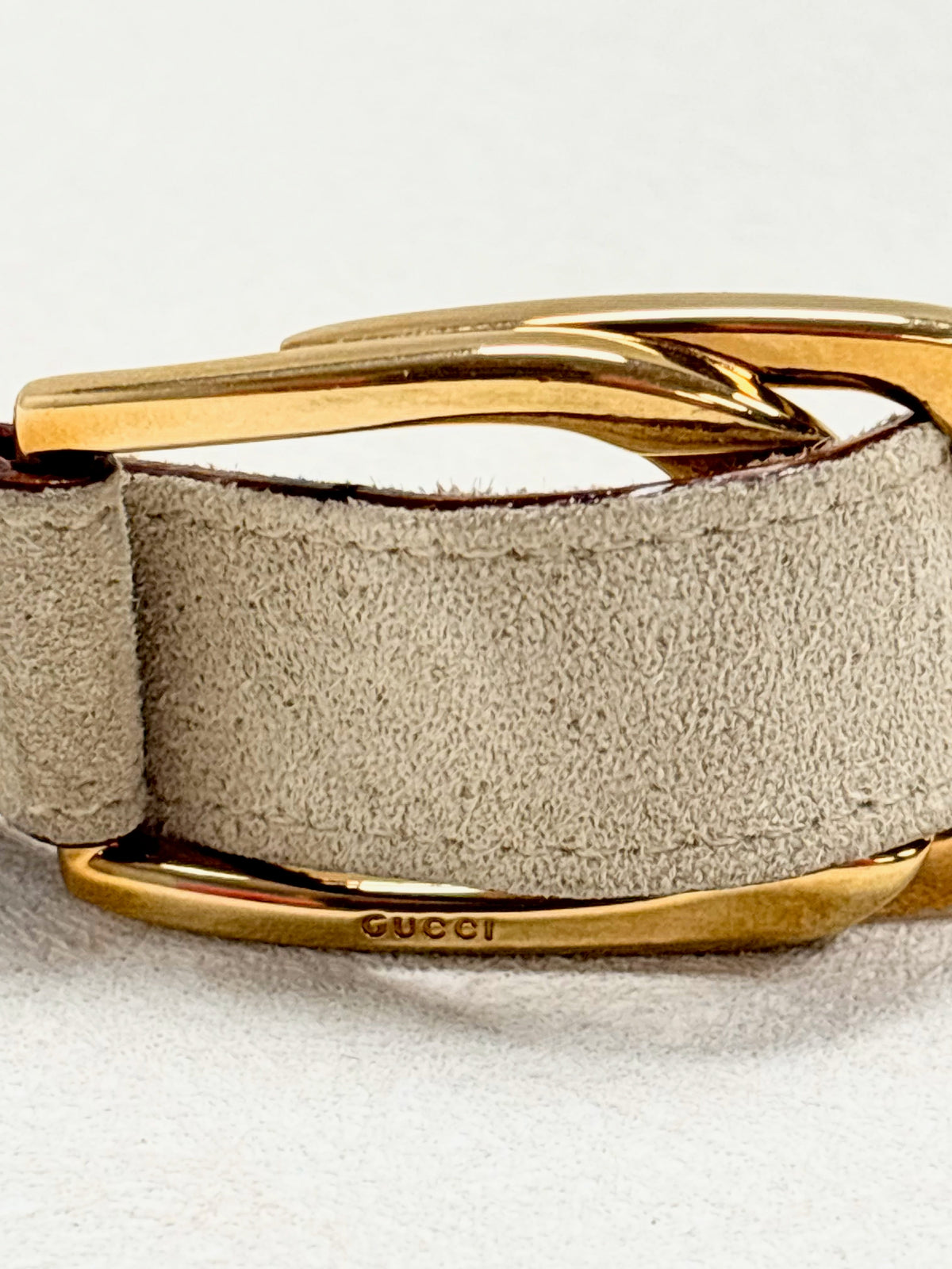 GUCCI Ceinture Veau velours