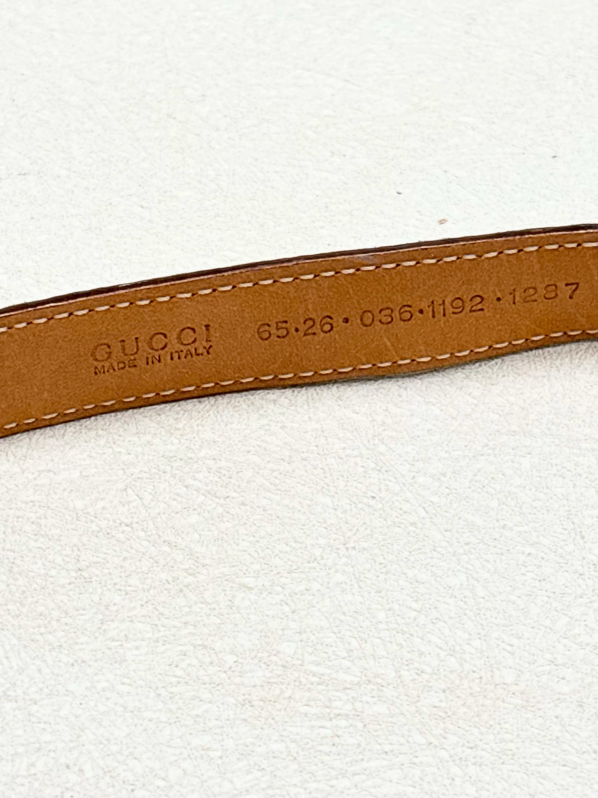 GUCCI Ceinture Veau velours