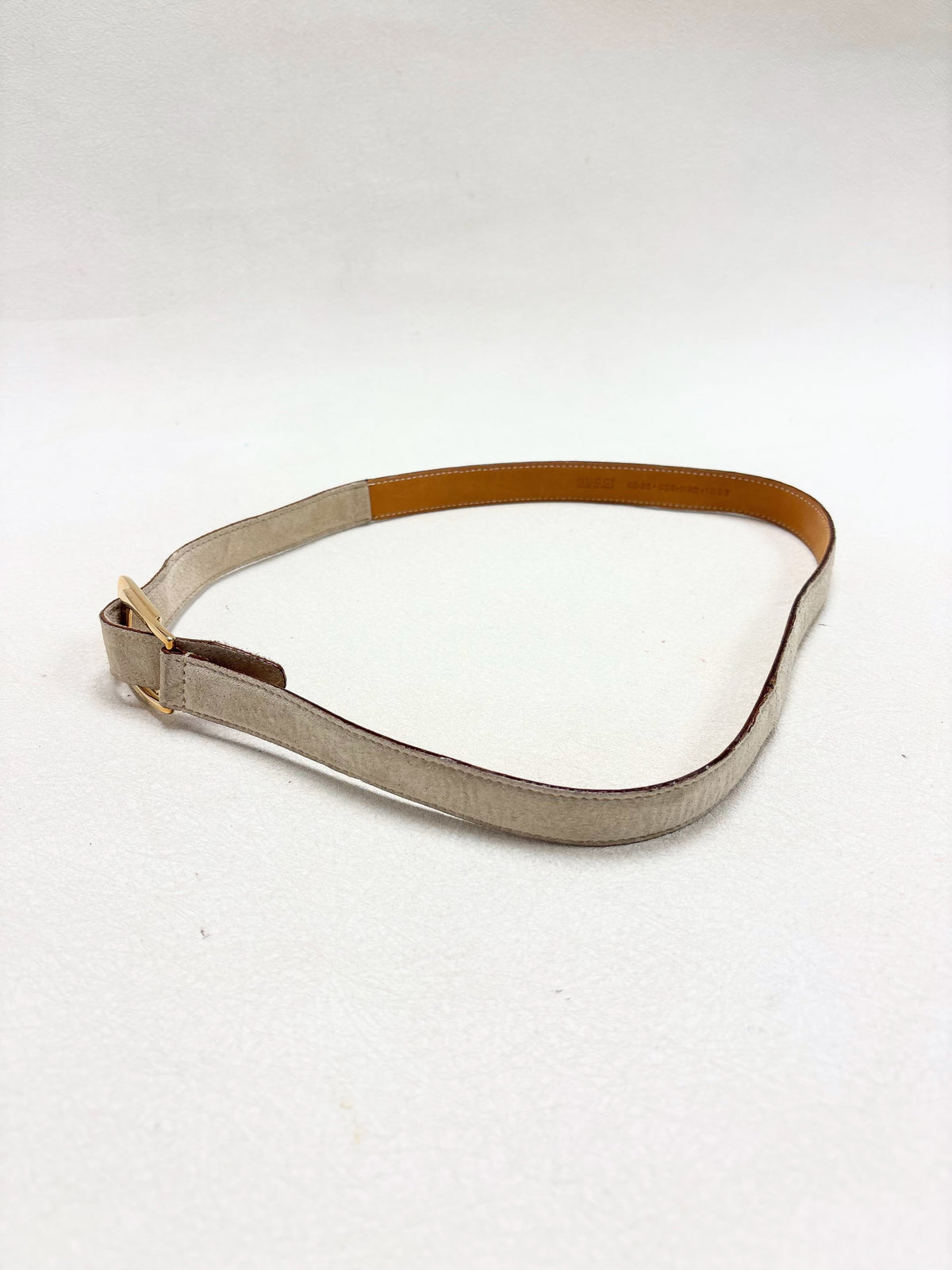 GUCCI Ceinture Veau velours