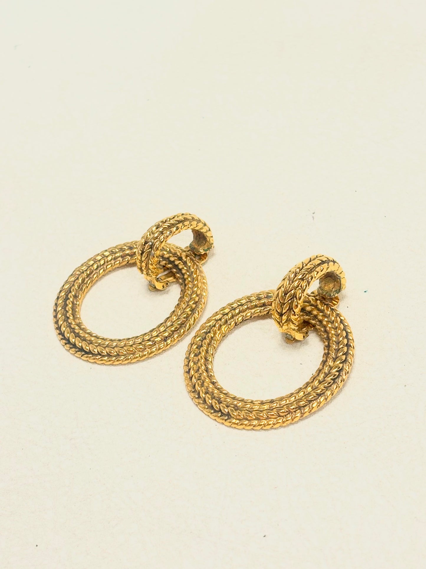 CHANEL Boucles d'oreilles Hoop