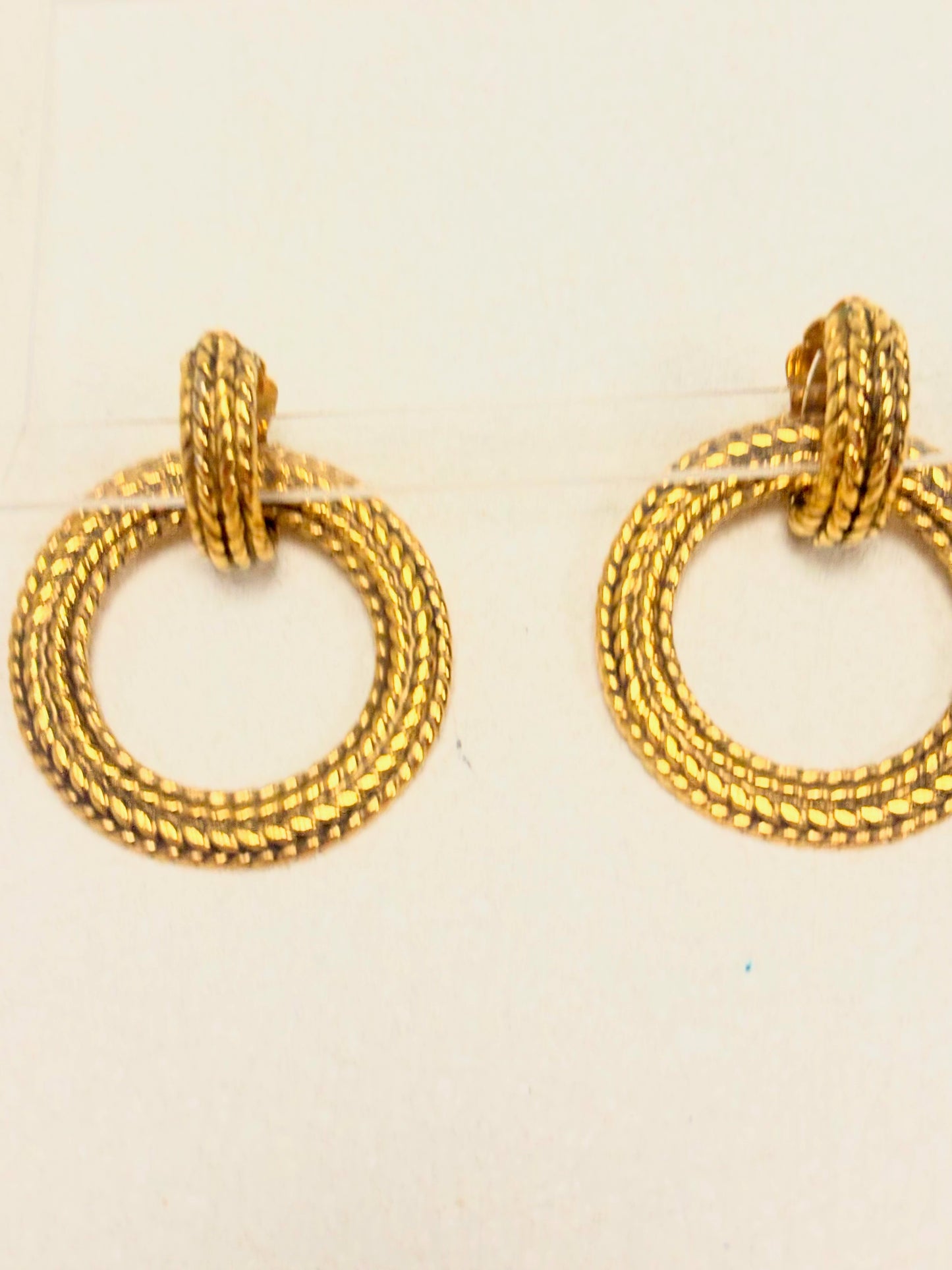 CHANEL Boucles d'oreilles Hoop