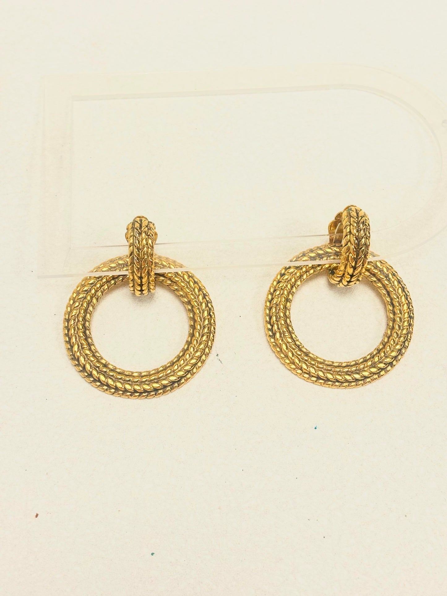 CHANEL Boucles d'oreilles Hoop