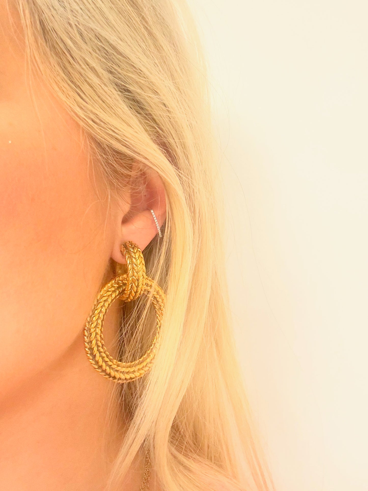 CHANEL Boucles d'oreilles Hoop