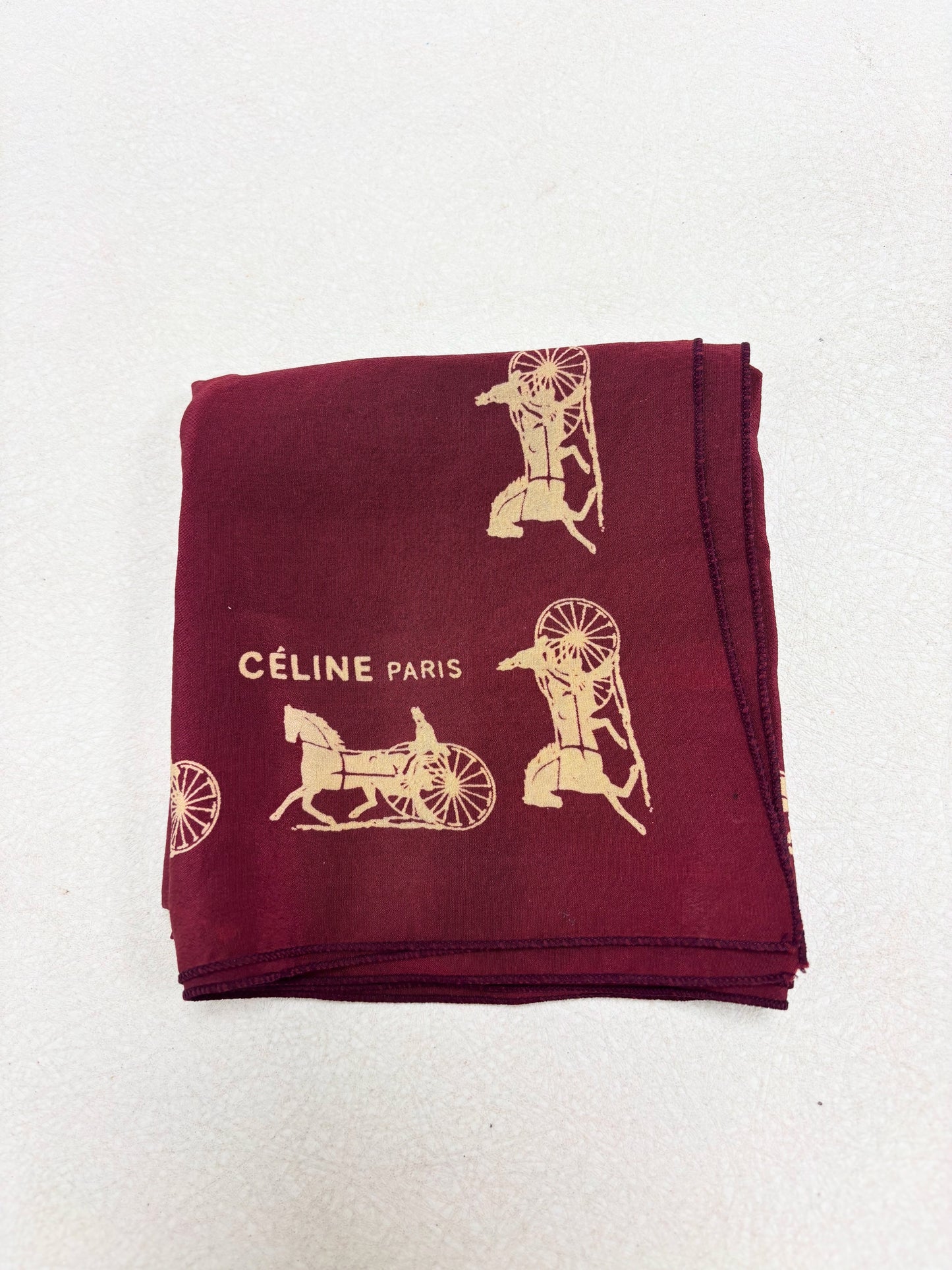 CELINE Square Scarf