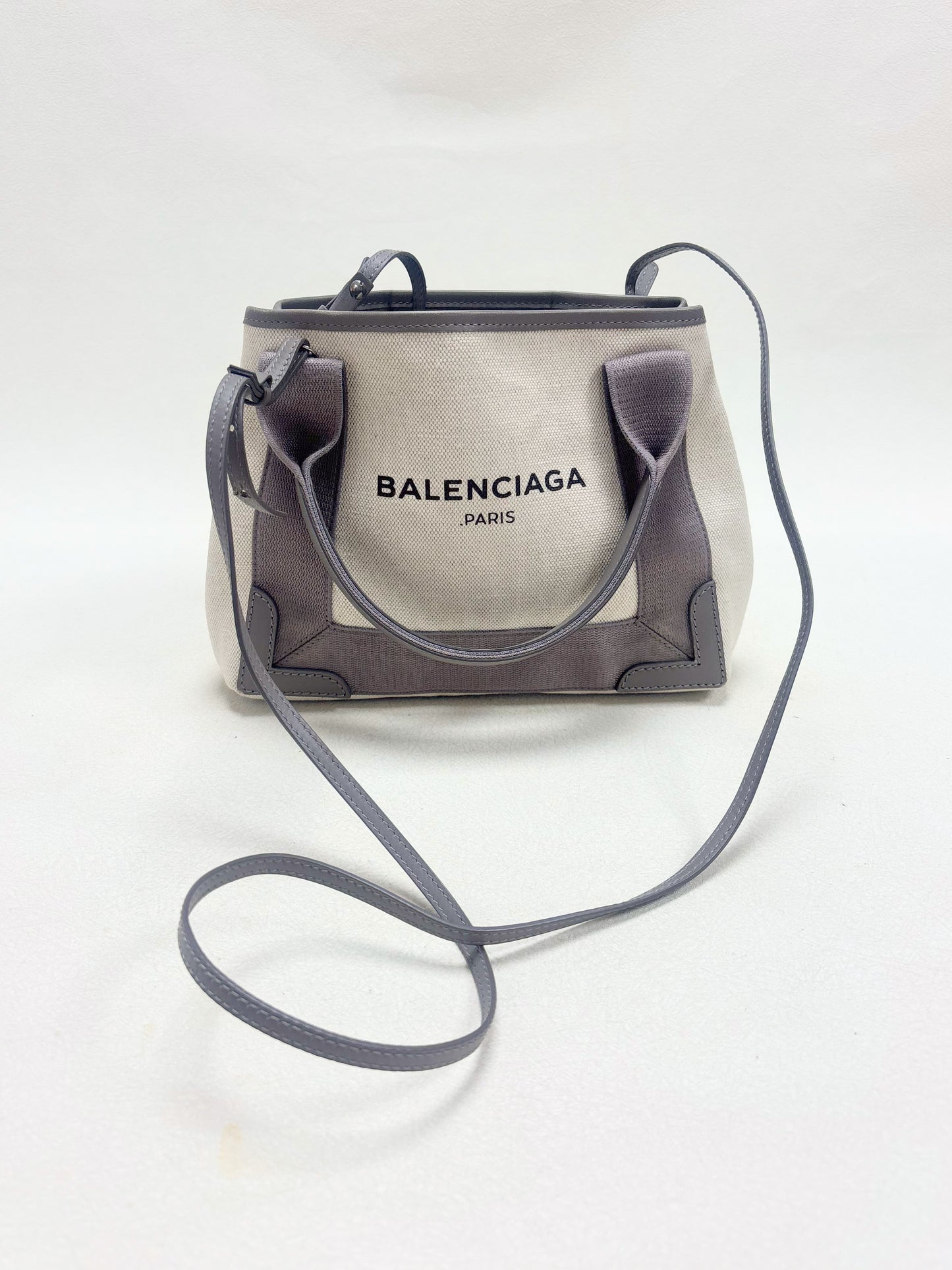 BALENCIAGA Cabas Navy PM