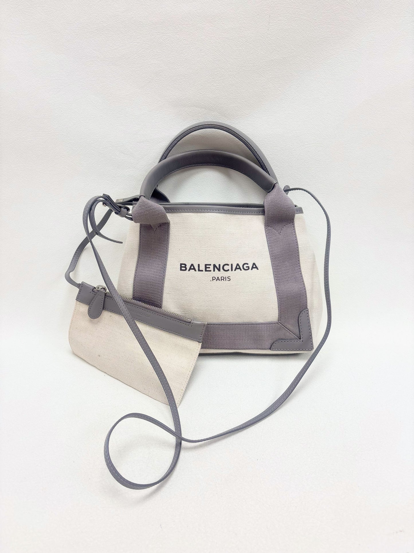 BALENCIAGA Cabas Navy PM