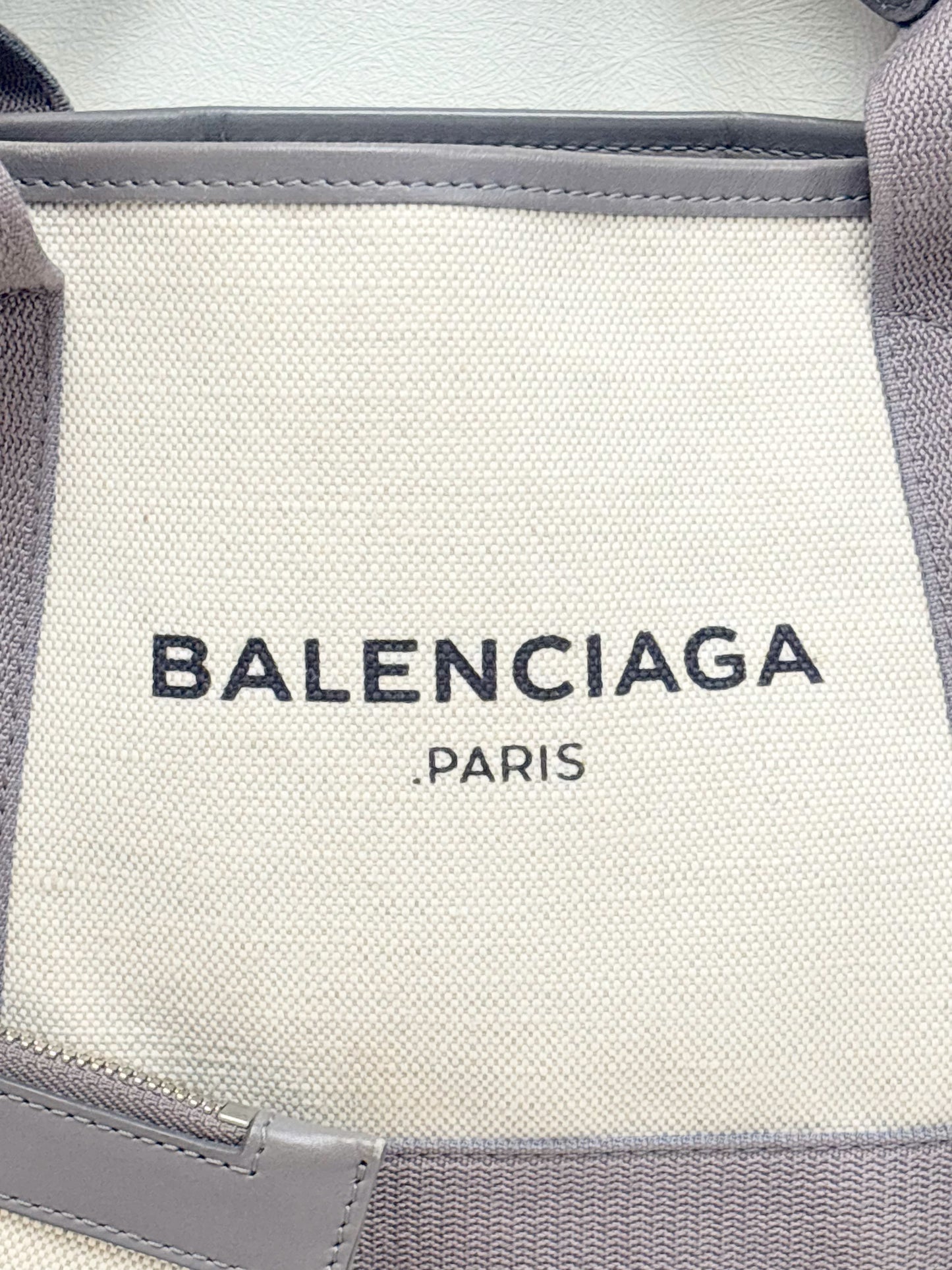 BALENCIAGA Cabas Navy PM