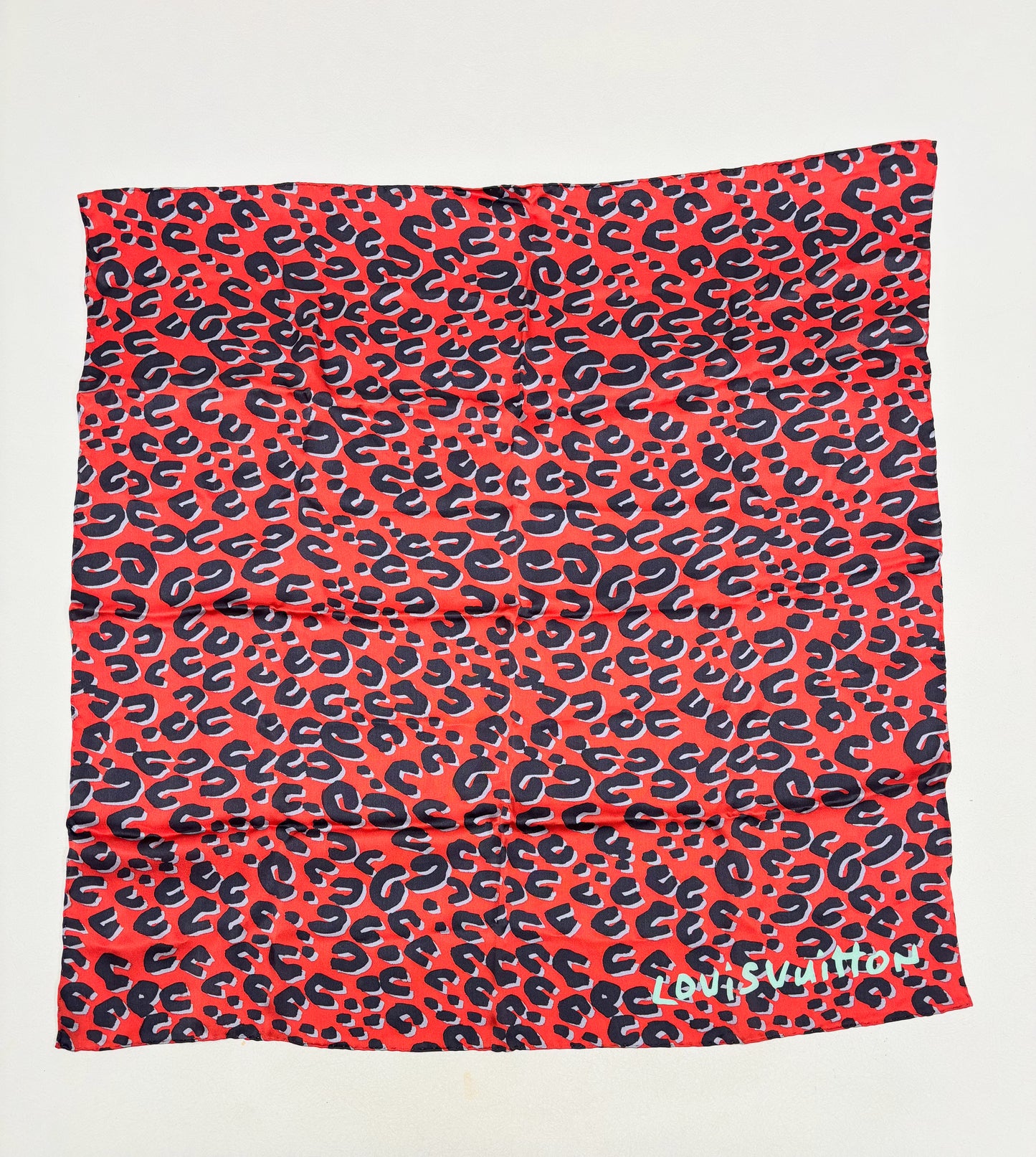 LOUIS VUITTON x Stephen Sprouse Carré soie