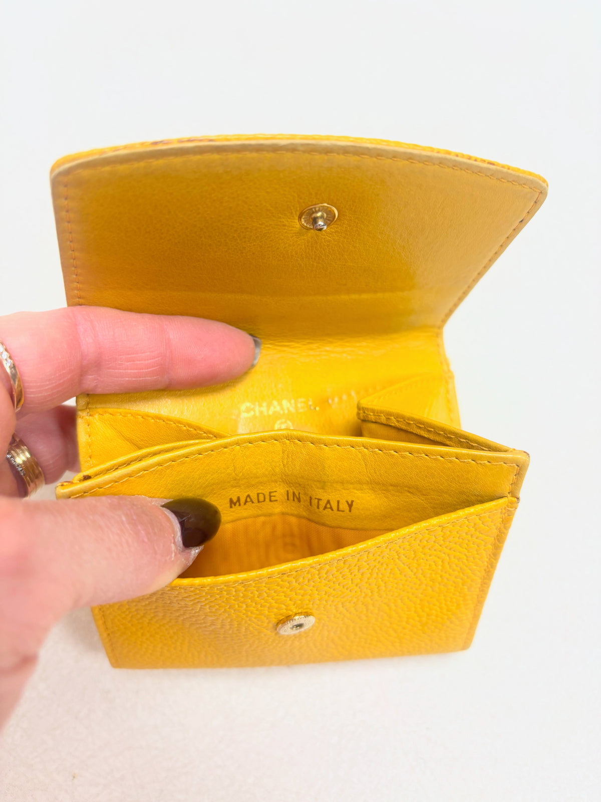 CHANEL Porte-Monnaie Cuir Caviar