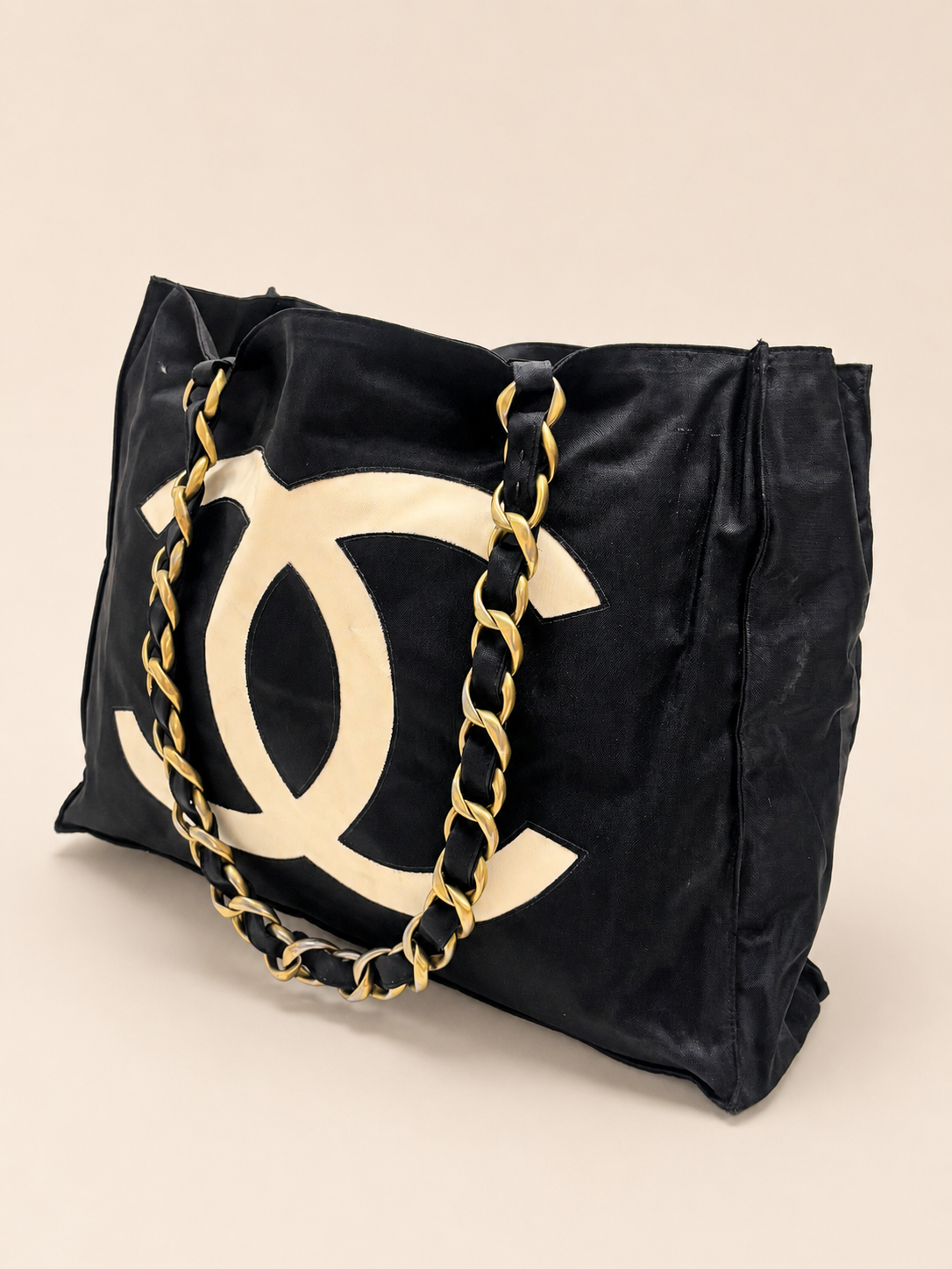 CHANEL Sac Cabas Logo